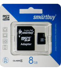 SmartBuy MicroSDHC 8 Gb 4 Class