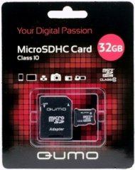 Qumo MicroSDHC 32 Gb 10 Class