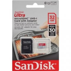 SanDisk MicroSDHC 32 Gb 10 Class Ultra