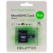 Qumo MicroSDHC 8 Gb 4 Class
